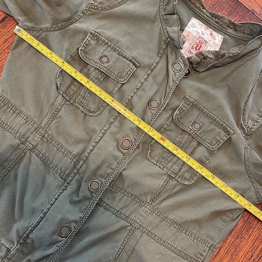 Decree Olive Utility Jacket - Picture 7 of 8
